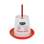 CHICKEN FEEDER WITH ROD