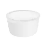 ROUND CONTAINER 1 LTR - WHITE