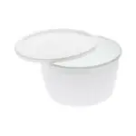 ROUND CONTAINER 2 LTR - WHITE