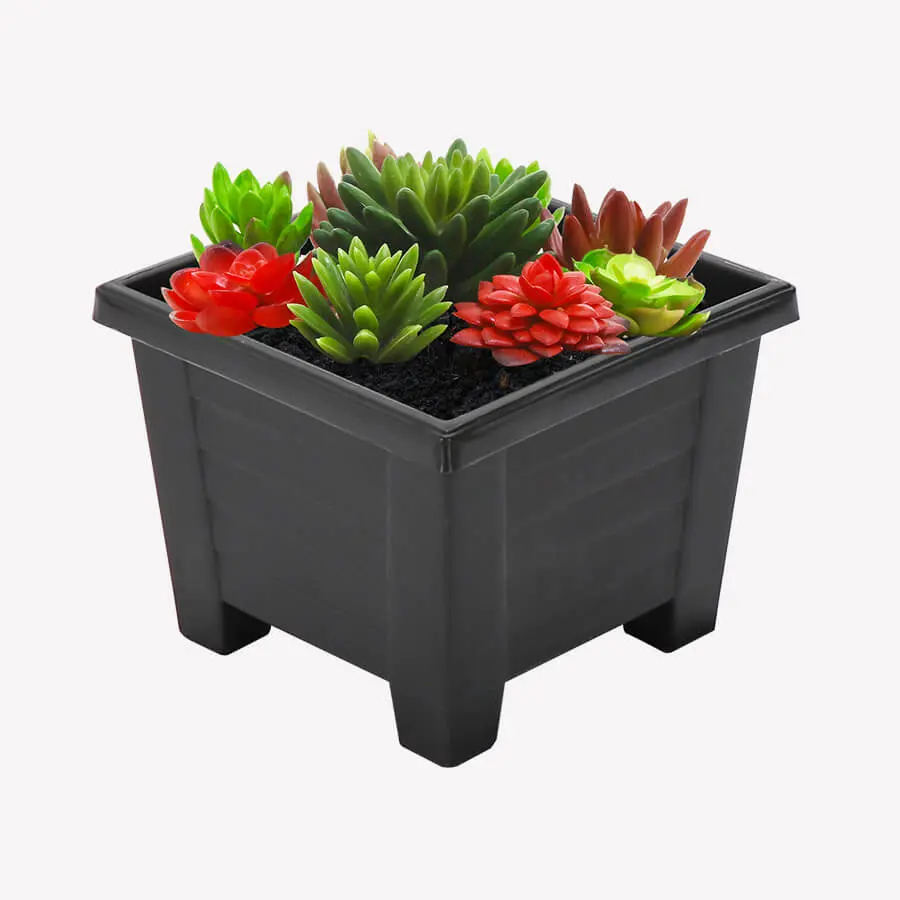 SQUARE PLANTER NO.4 SQUARE PLANTER NO.4 - Image 1
